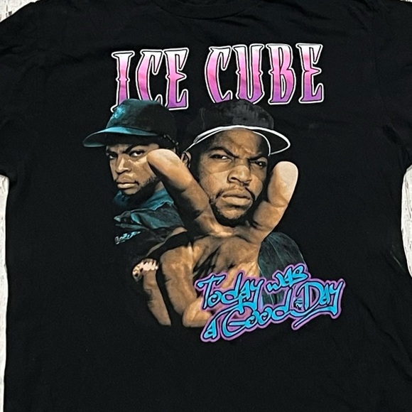 Ice Cube Today Is a Good Day Rap Music Tee Top Shirt - Picture 2 of 5
